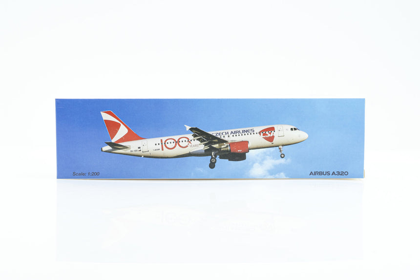 PPC Models Czech Airlines Airbus A320 1/200 Aircraft Scale Model