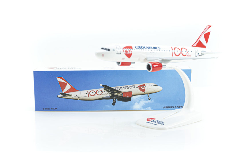 PPC Models Czech Airlines Airbus A320 1/200 Aircraft Scale Model