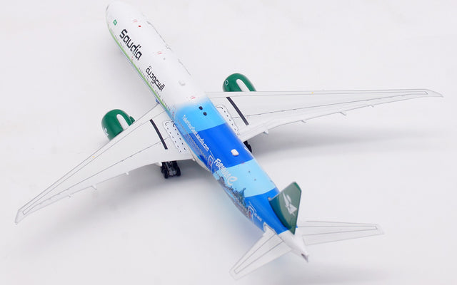 Aviation400 Saudi Arabian Airlines Boeing 777-368/ER HZ-AK43 (detachable gear) 1/400 Aircraft Scale Model