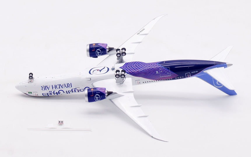 Aviation400 Riyadh Air Boeing 787-9 Dreamliner HZ-RXAA (with Antenna and detachable gear) 1/400 Aircraft Scale Model