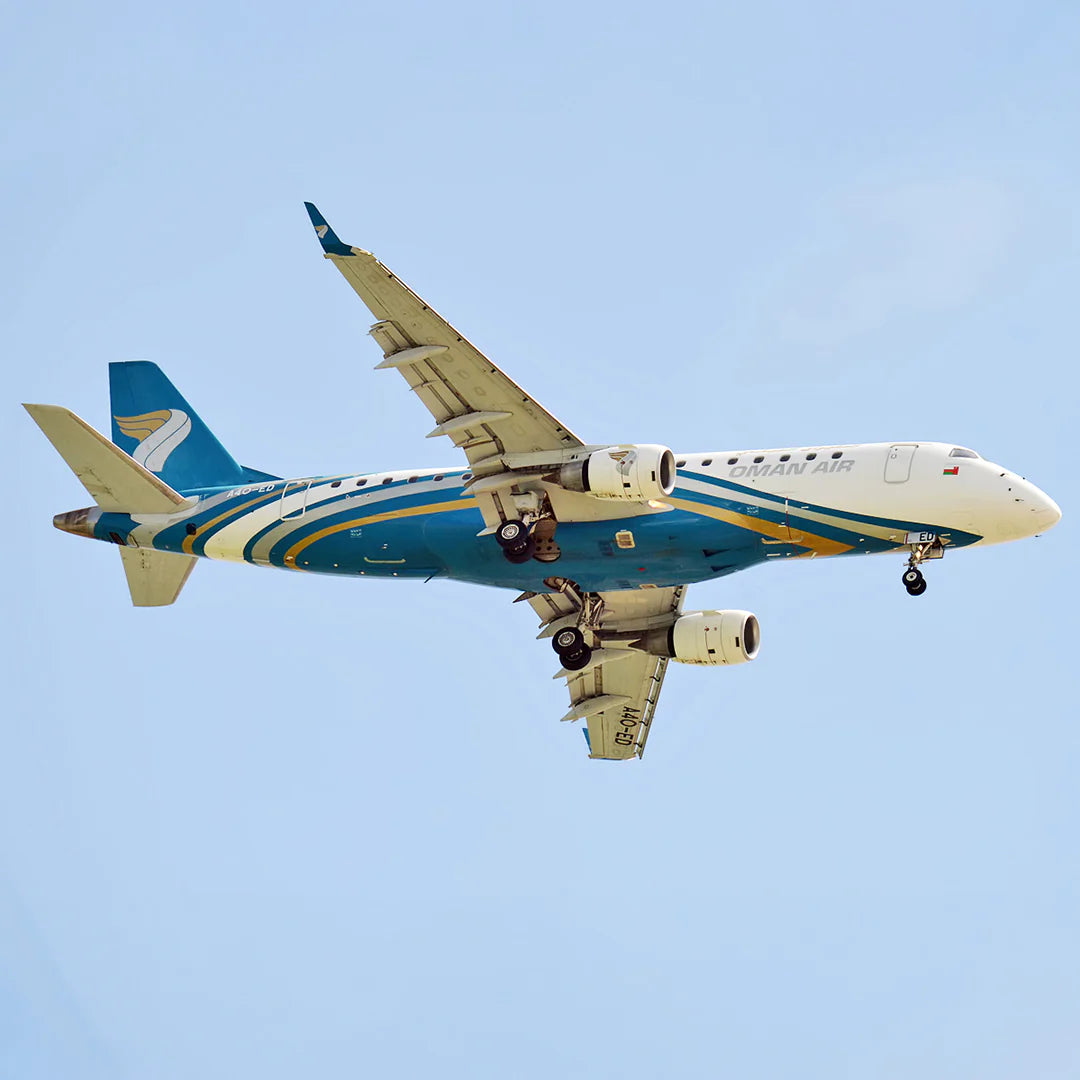 AviationTag Oman Air Embraer E175 - A4O-EA Gold