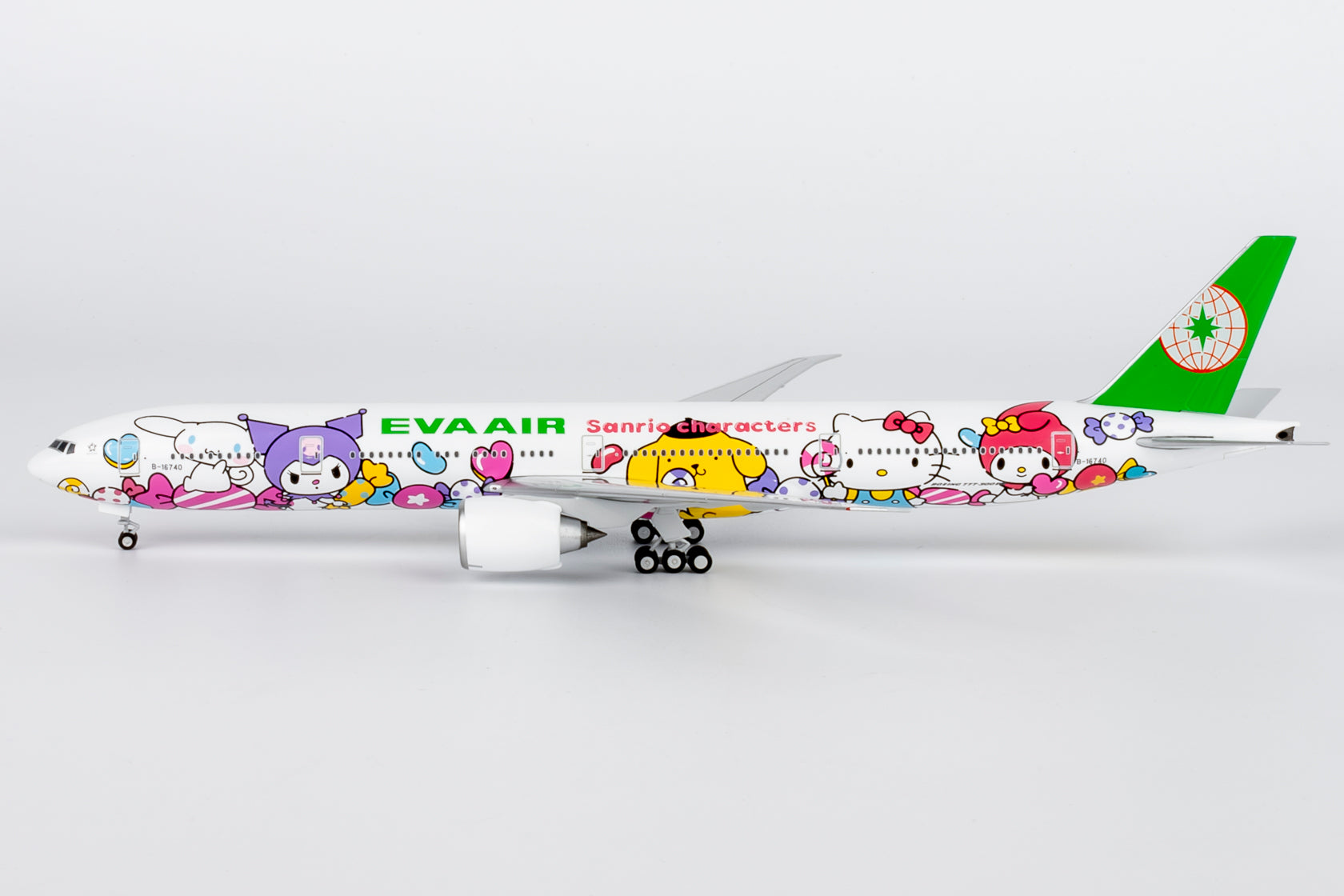 NG Models Eva Airways Boeing 777-300ER B-16740 Lite Edition 1/400