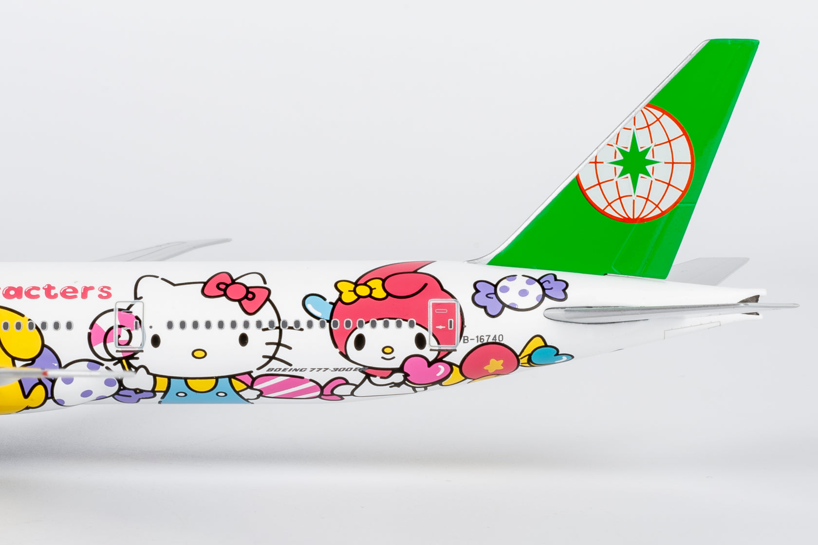 NG Models Eva Airways Boeing 777-300ER B-16740 Lite Edition 1/400