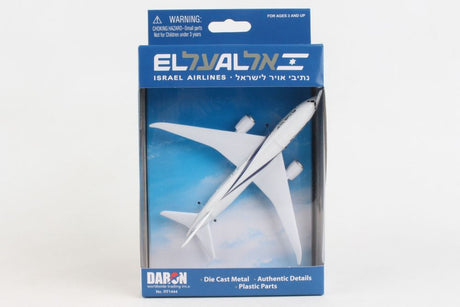 El Al Israel Boeing 787 Airplane Model Toy