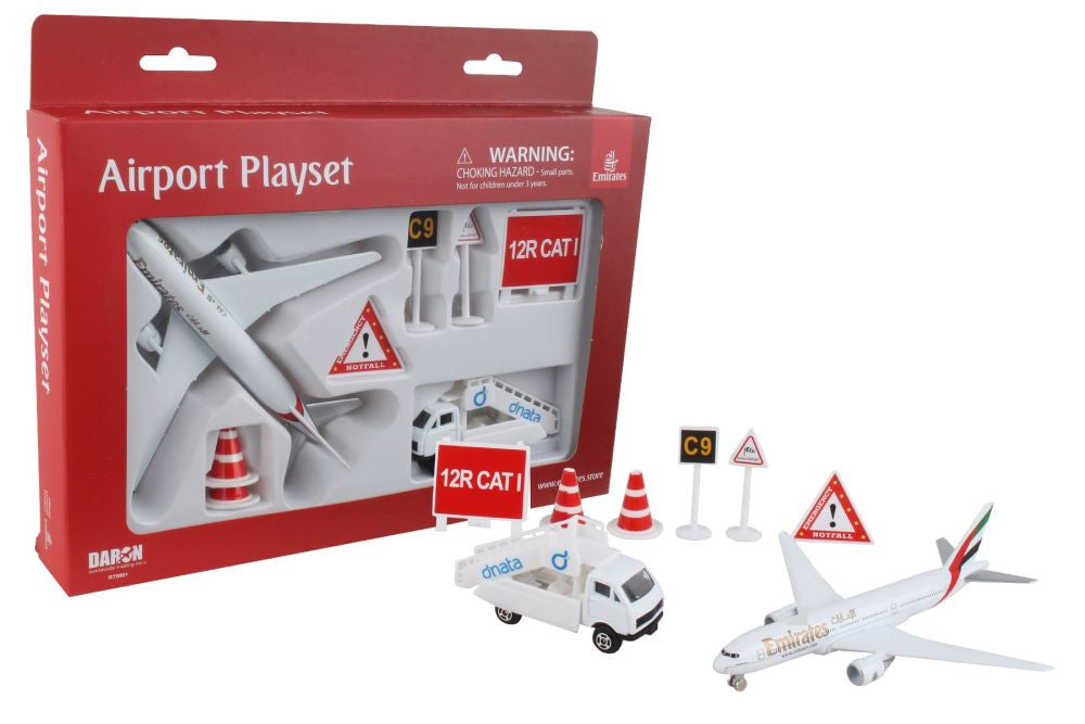 Emirates Airlines Model Airport Play Set Toy