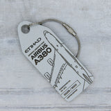 AviationTag Etihad Airbus A380 - A6-APA Glare Gray