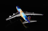 SQ Wings Singapore Airlines "Tropical" Boeing B747-400 9V-SPK 1/200 Aircraft Scale Model
