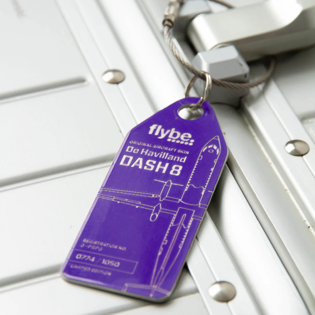 AviationTag flybe Dash 8 - G-PRPG Purple