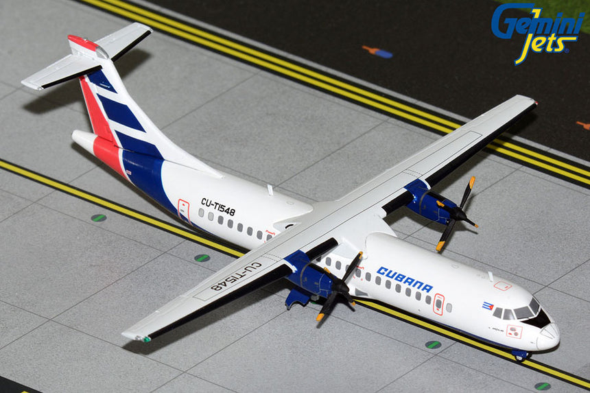 GeminiJets Cubana ATR 72-200 CU-T1548 1/200 Scale