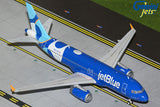 GeminiJets JetBlue Airways Airbus A320-200 N547JB “Forever Blue” (upgraded stand) 1/200 Scale