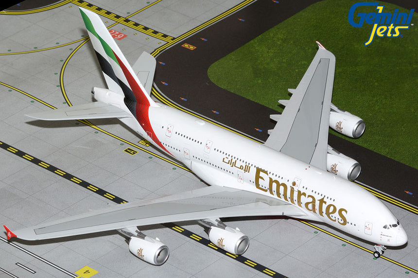 GeminiJets Emirates Airbus A380 A6-EOH (New Livery) 1/200 Scale