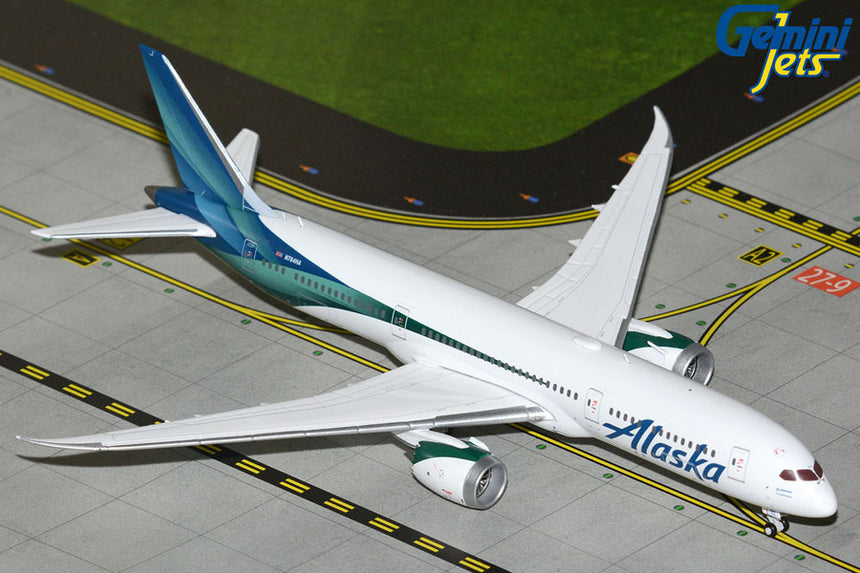 GeminiJets Alaska Airlines Boeing B787-9 N784HA 1/400 Aircraft Scale Model
