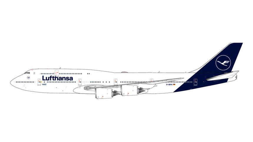 GeminiJets Lufthansa Boeing B747-8 D-ABYA 1/400 Aircraft Scale Model
