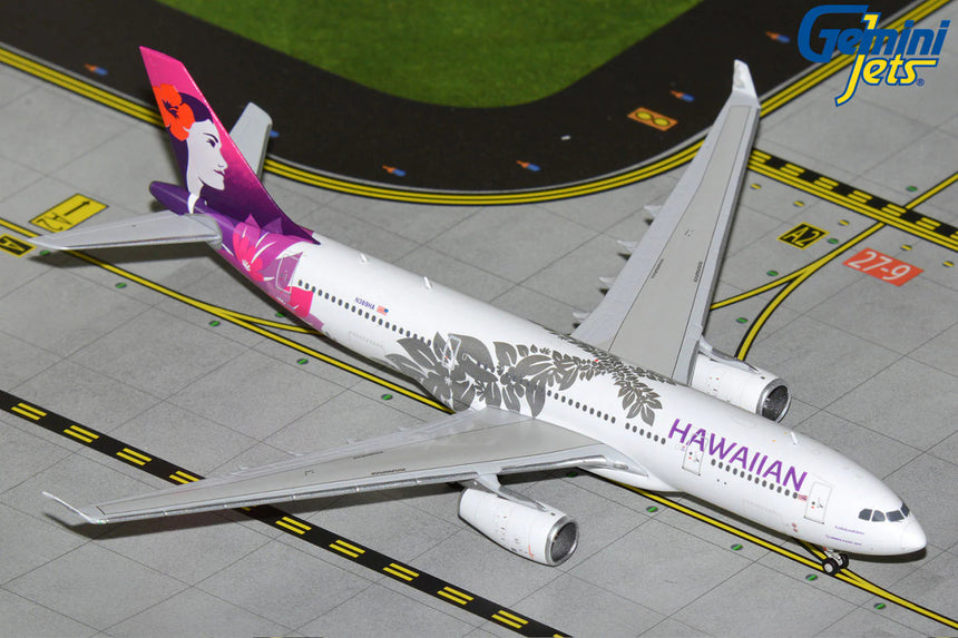 GeminiJets Hawaiian Airlines Airbus A330-200 N389HA 1/400 Scale