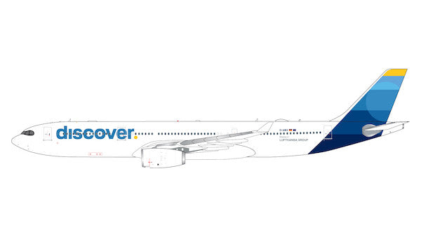 GeminiJets Discover Airlines Airbus A330-300 D-AIKK 1/400 Aircraft Scale Model