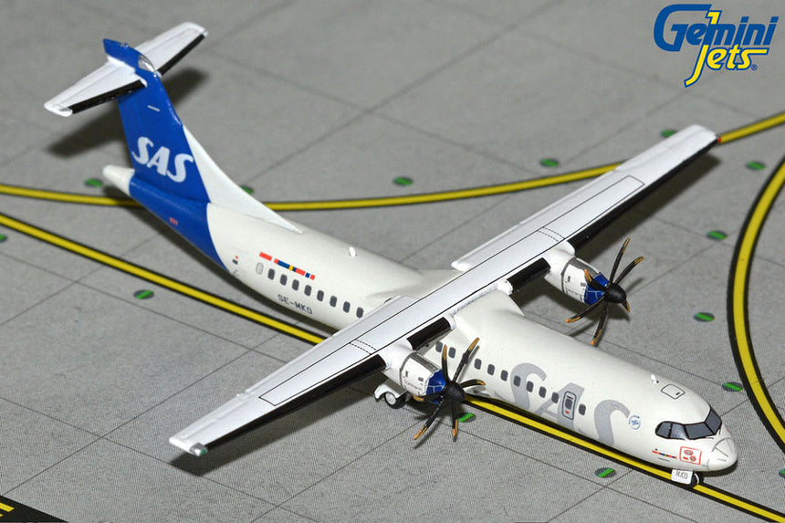 GeminiJets Scandinavian Airlines (SAS) ATR-72-600 SE-MKD 1/400 Aircraft Scale Model