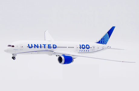 GeminiJets United Airlines Boeing B787-9 N61101 “100 Years” 1/400 Aircraft Scale Model