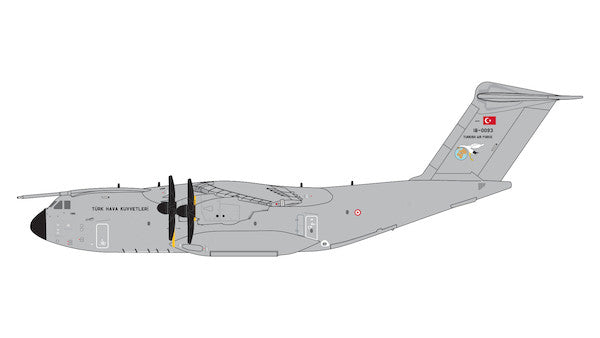 GeminiJets Turkish Air Force A400M Atlas 18-0093 1/400 Scale
