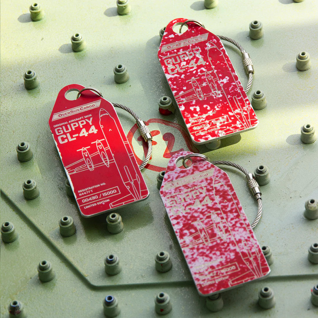 AviationTag First International Airlines Conroy Skymonster CL44 - N447FT Red