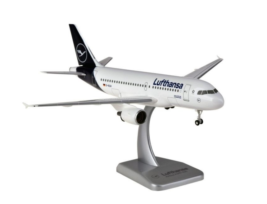 Hogan Lufthansa Airbus A319 D-AILW Winglets With Gears & Stand 1/200 Scale