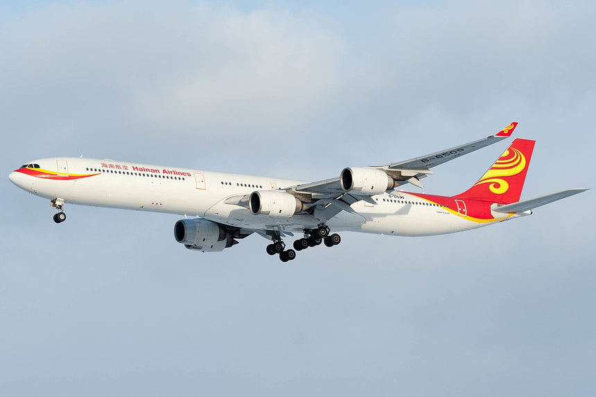 SQ Wings Hainan Airlines Airbus A340-600 B-6509 1/200 Aircraft Scale Model