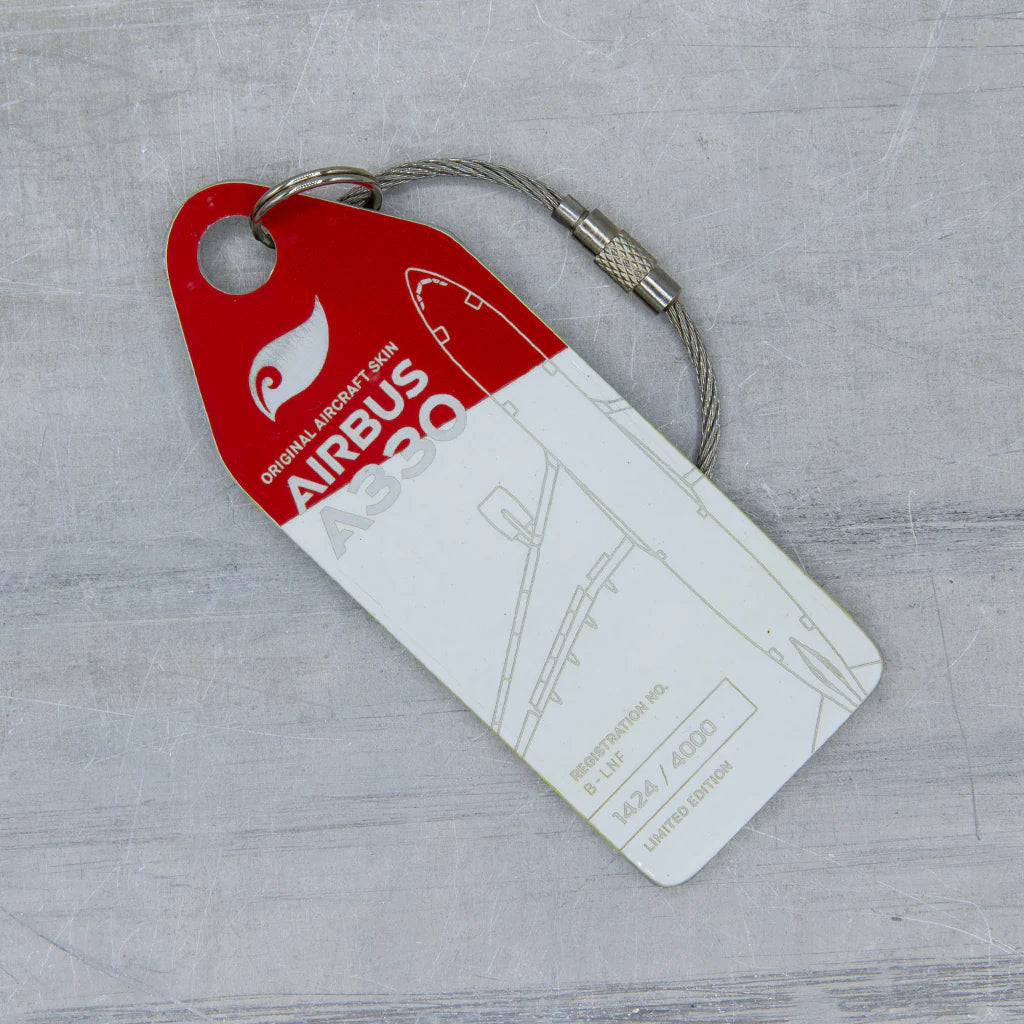 AviationTag Hongkong Airlines Airbus A330 - B-LNF Red/White