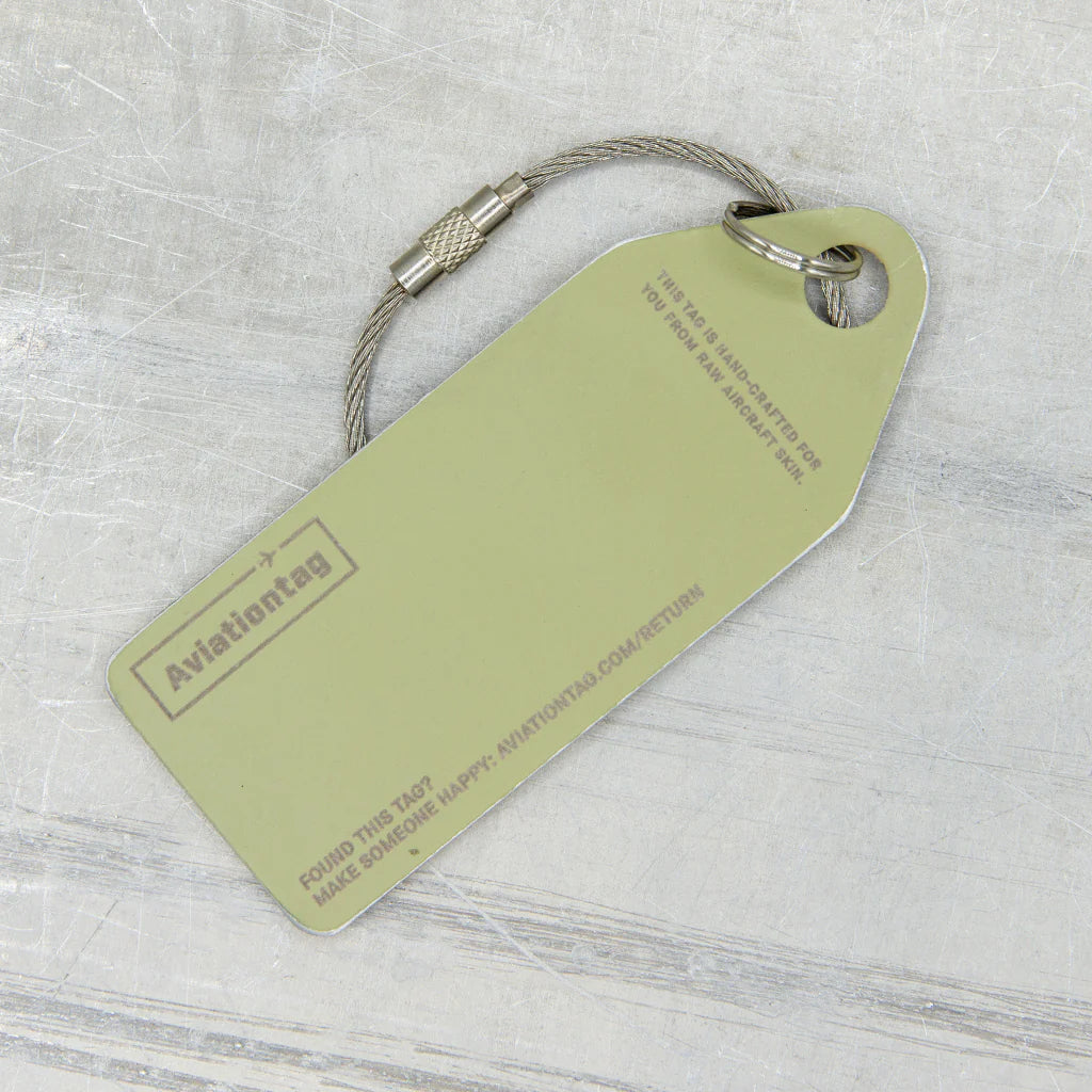 AviationTag Hunnu Air ATR 72 - 2-JUCE Purple/Violet