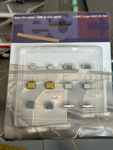 Fantasy Wings Airport Accessories Cargo Container Set Fedex 1/400 Aircraft Scale Model
