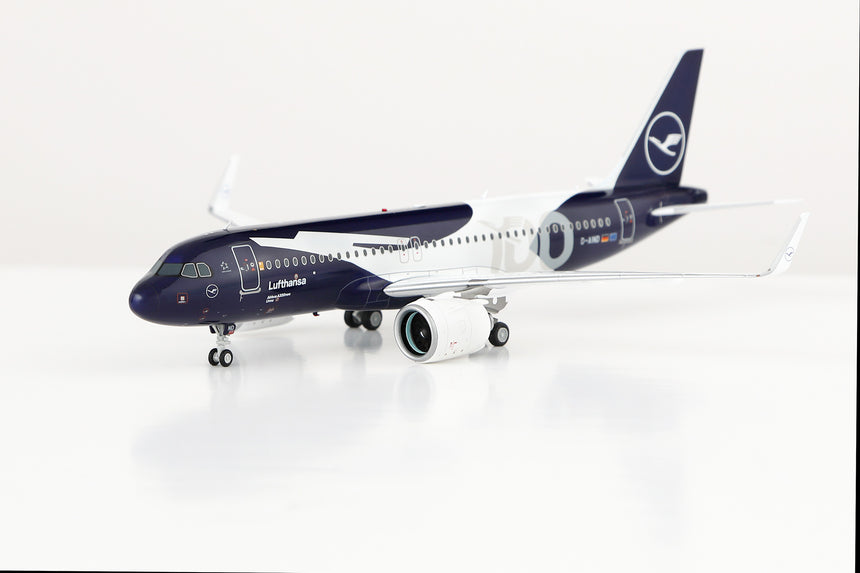 SQ Wings Lufthansa "Lufthansa 100th Anniversary" Airbus A320neo D-AIND 1/200 Aircraft Scale Model