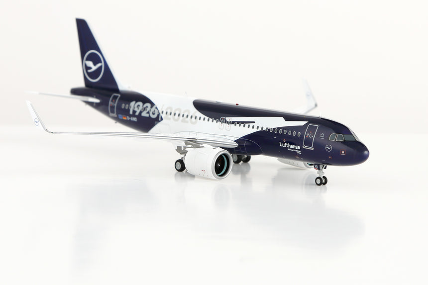 SQ Wings Lufthansa "Lufthansa 100th Anniversary" Airbus A320neo D-AIND 1/200 Aircraft Scale Model