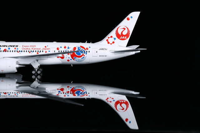SQ Wings JAL "Expo 2025 Osaka" Boeing B787-8 JA823J 1/200 Aircraft Scale Model