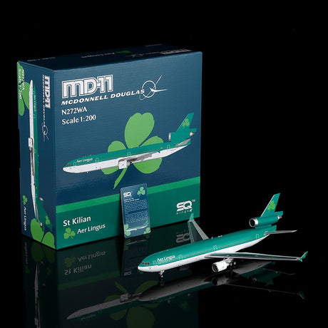 SQ Wings Aer Lingus McDonnell Douglas MD-11 N272WA 1/200 Aircraft Scale Model