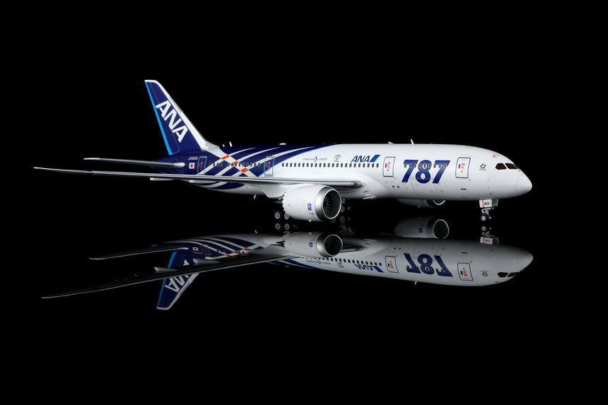 SQ Wings All Nippon Airways Special Delivery Livery Boeing B787-8 JA801A 1/200 Aircraft Scale Model