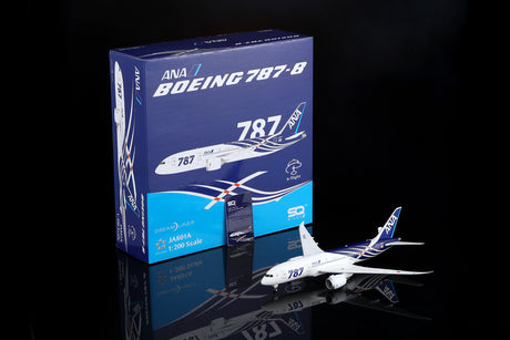 SQ Wings All Nippon Airways Special Delivery Livery Boeing B787-8 JA801A 1/200 Aircraft Scale Model