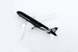 SQ Wings AIR NEW ZEALAND All Black livery Boeing B787-9 ZK-NZE 1/200 Aircraft Scale Model