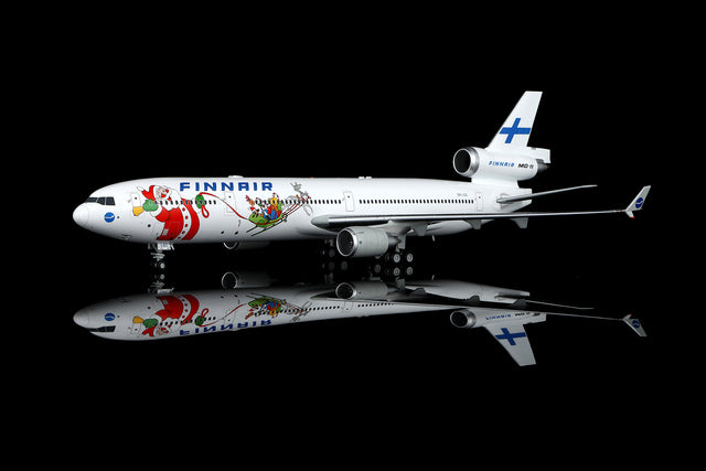 SQ Wings Finnair McDonnell Douglas MD-11 OH-LGC "Santa Claus" 1/200 Aircraft Scale Model