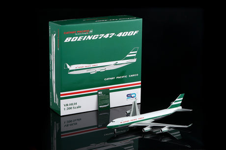 SQ Wings Cathay Pacific Cargo Boeing B747-400F VR-HUH 1/200 Aircraft Scale Model