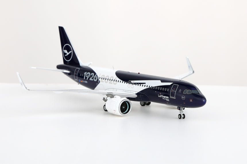 SQ Wings Lufthansa "Lufthansa 100th Anniversary" Airbus A320neo D-AING 1/200 Aircraft Scale Model