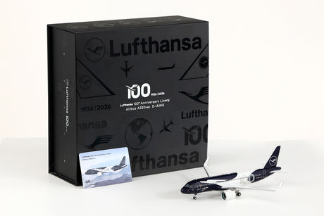 SQ Wings Lufthansa "Lufthansa 100th Anniversary" Airbus A320neo D-AING 1/200 Aircraft Scale Model