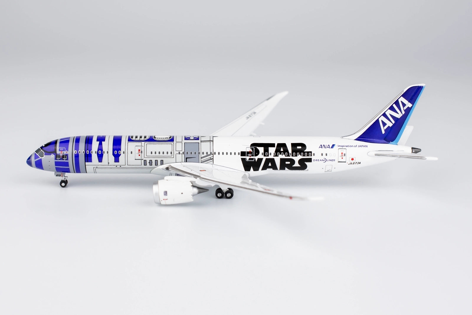 ANA Boeing 787-9 JA8199 模型 JetHut All Nippon Airways 787-9 Dreamliner JA873A (R2-D2 SW) 1/400
