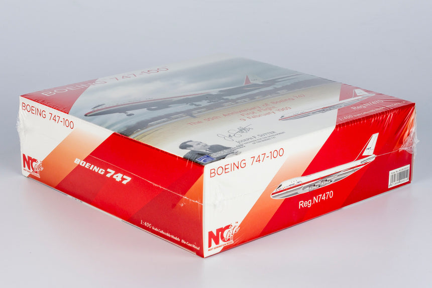 NG Models The Boeing Company Boeing 747-100 N7470 (without antennas) Lite Edition 1/400 Aircraft Scale Model