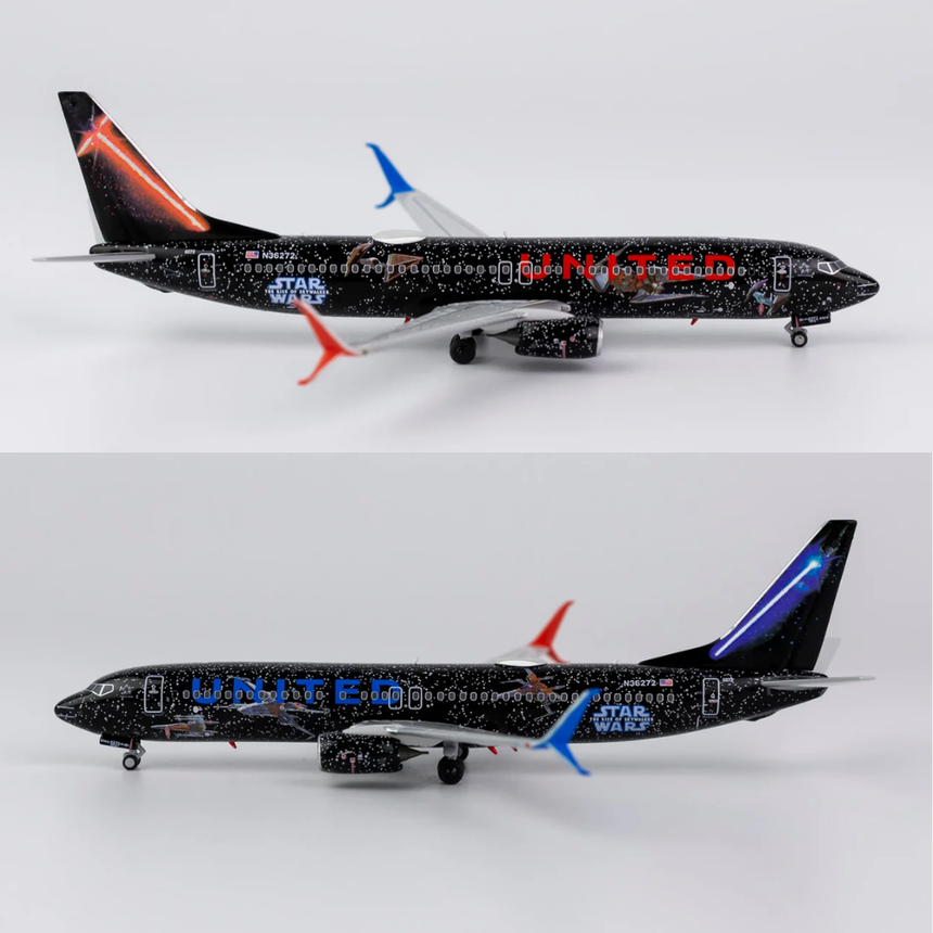 NG Models United Airlines Boeing 737-800/w SW N36272 1/400 Aircraft Scale Model
