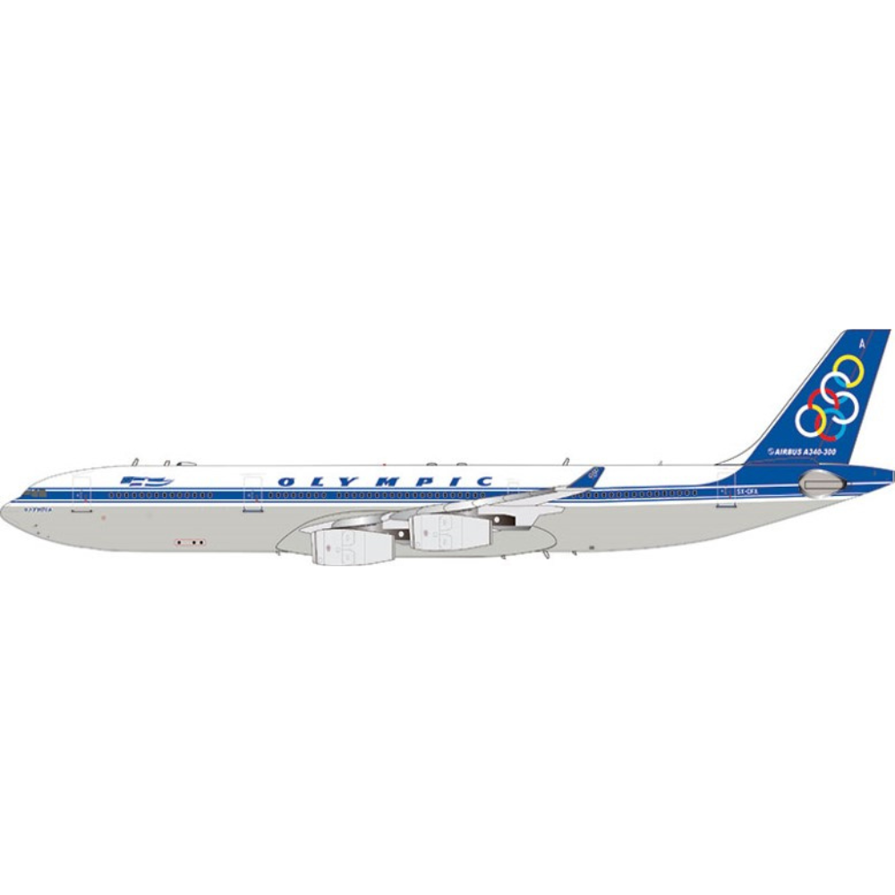 Aviation400 Olympic Airlines Airbus A340-313 SX-DFA 1/400 Scale