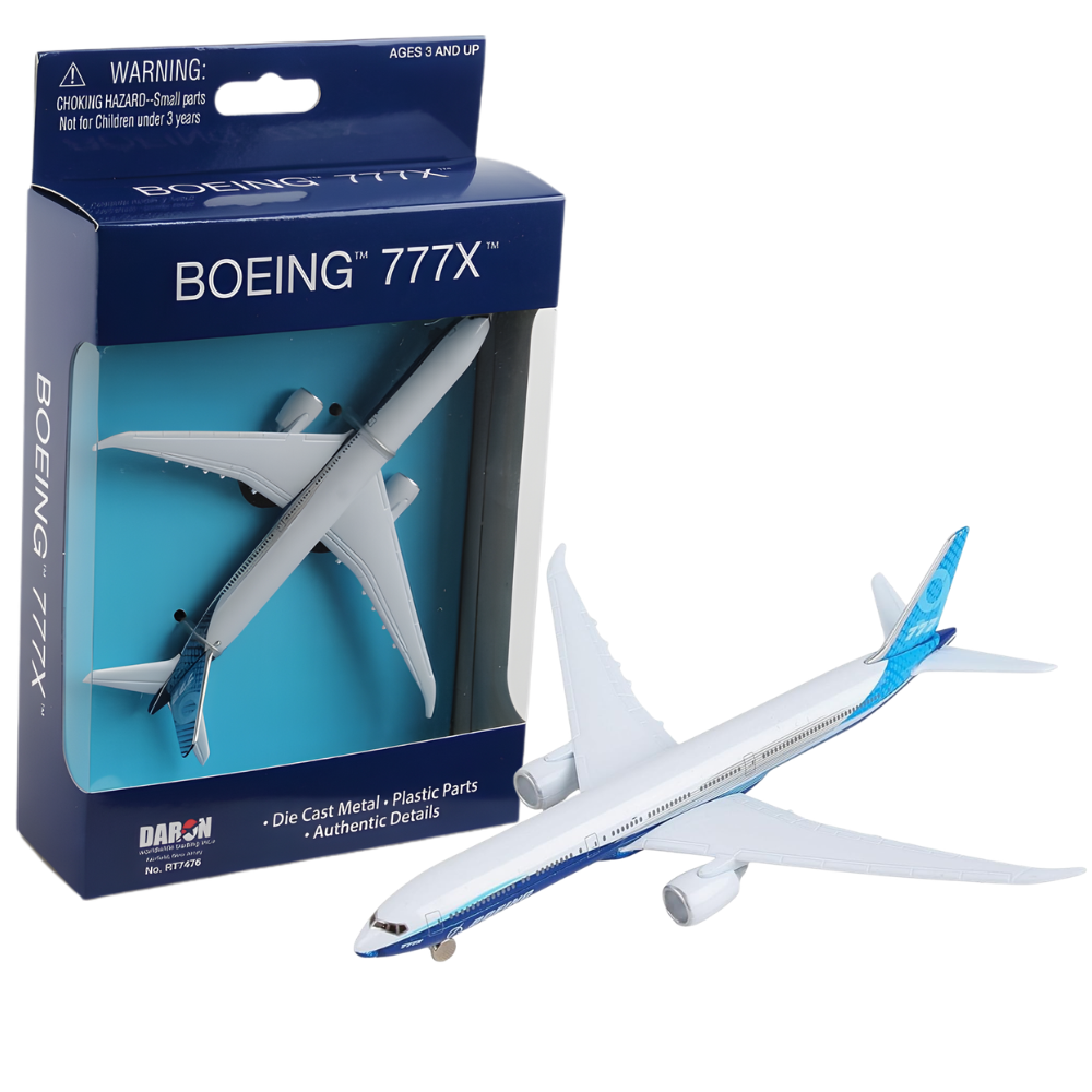 House Colours Boeing B777X Airplane Model Toy