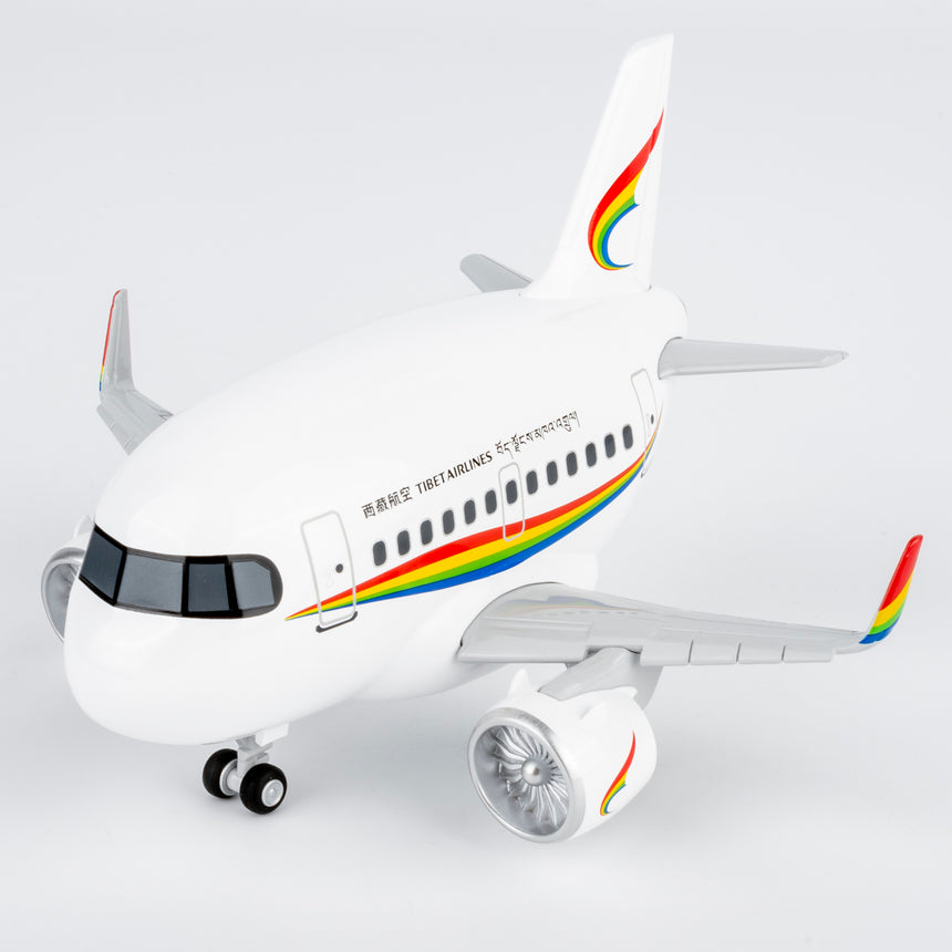 NG Models Tibet Airlines Airbus A319 (Cartoon Edition) Snap-Fit Aircraft Scale Model