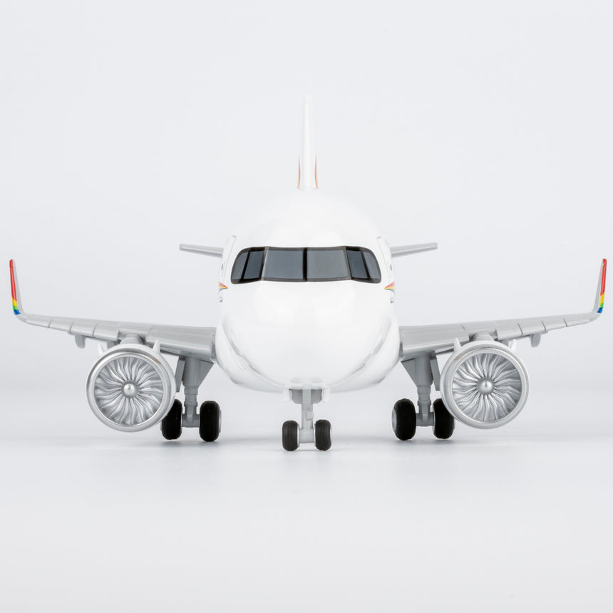 NG Models Tibet Airlines Airbus A319 (Cartoon Edition) Snap-Fit Aircraft Scale Model