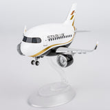 CUMO Wings Airbus A321neo Cute Aircraft Model – STARLUX Airlines Edition - Snap-Fit ABS Collectible Airplane with Display Stand 10.5×12.5×7.5 cm