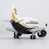 CUMO Wings Airbus A321neo Cute Aircraft Model – STARLUX Airlines Edition - Snap-Fit ABS Collectible Airplane with Display Stand 10.5×12.5×7.5 cm