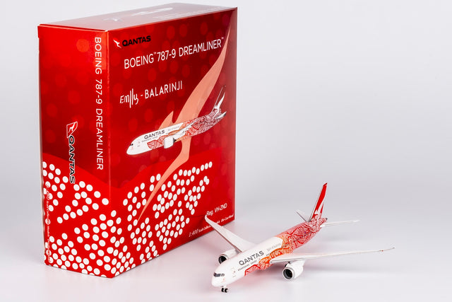 NG Models Qantas Emily - Balarinji Kame Kngwarreye Boeing B787-9 Dreamliner VH-ZND Lite Edition 1/400 Aircraft Scale Model