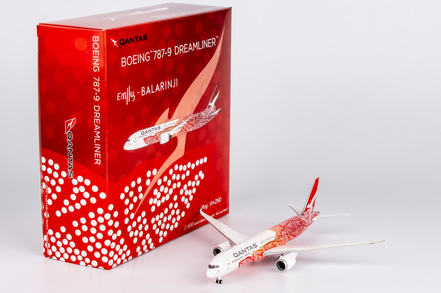 NG Models Qantas Emily Kame Kngwarreye Boeing B787-9 Dreamliner VH-ZND Lite Edition 1/400 Scale